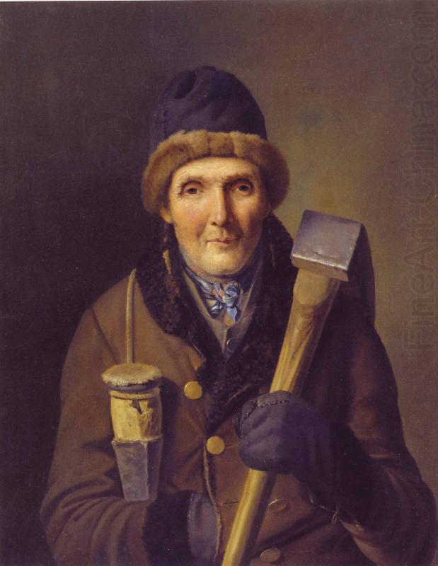 Erasmus Ritter von Engert Der Holzfaller china oil painting image